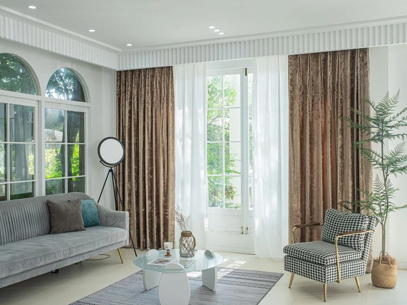 Cortina de veludo de gelo de Xinjiang